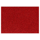 Opstrijkfolie Glitter Rood, A5