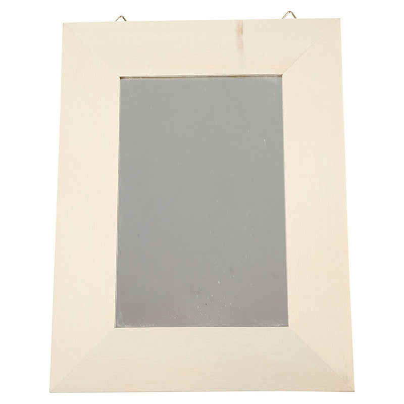 Spiegel met Houten Frame