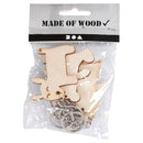 Sleutelhanger Dier, 5st.