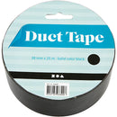 Duct Tape Zwart, 25m