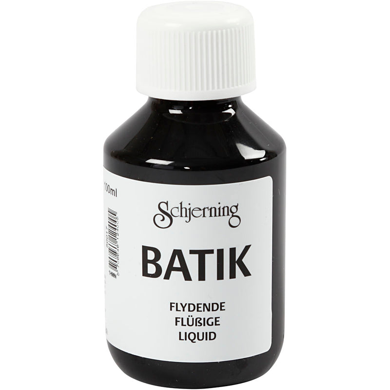 Batikverf Zwart, 100ml