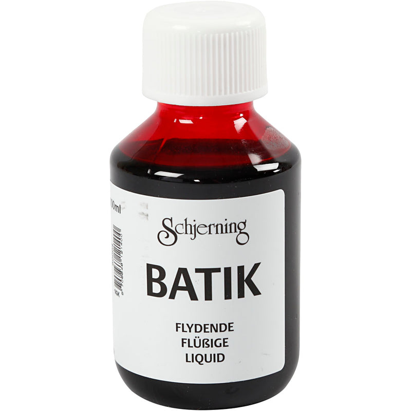 Batikverf Rood, 100ml