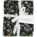 Patchwork Stof Groen 45x55cm, 4st.