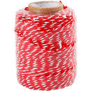 Katoenkoord Rood/wit, 50m