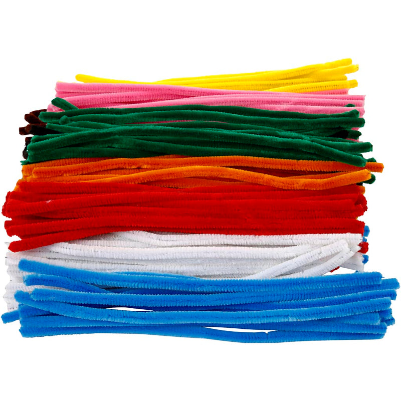 Chenille Draad Kleur 30cm, 200st.