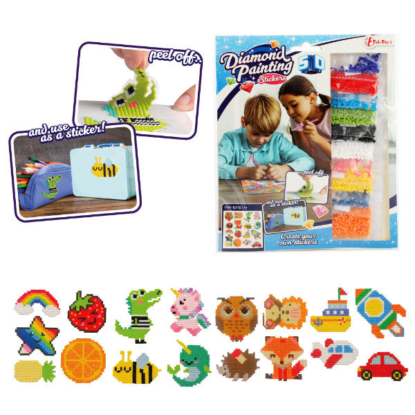 Diamond painting stickers maken 4ass.