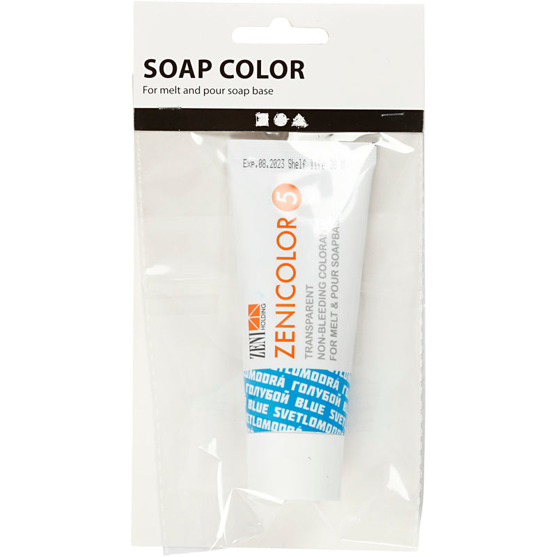 Zeepverf Blauw, 30gr