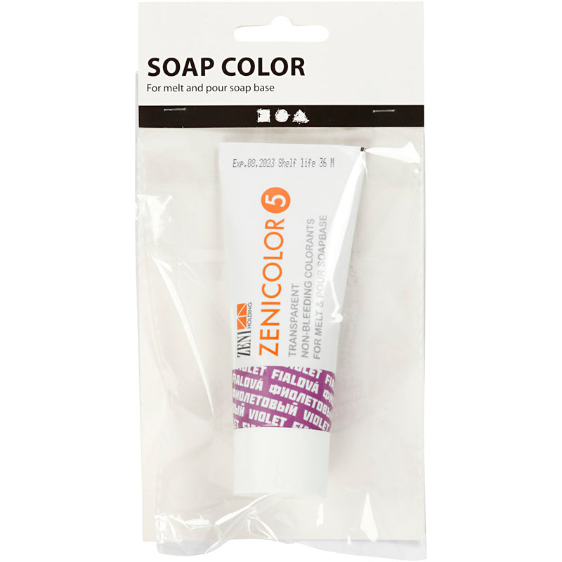 Zeepverf Paars, 30gr