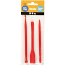 Boetseergereedschap Rood, 3st.