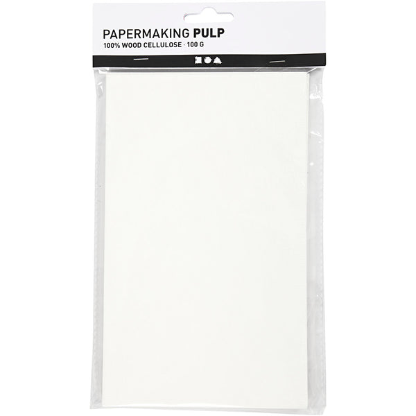 Papier Pulp Off-white 20x12cm, 100gr