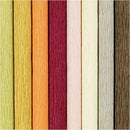 Crêpepapier Pastelkleuren, 8 Vellen