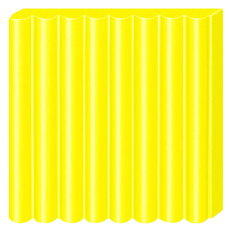 FIMO Effect Boetseerklei Neon Geel, 57gr
