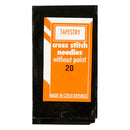 Borduurnaalden met Botte  punt, 4,2cm , 25st.