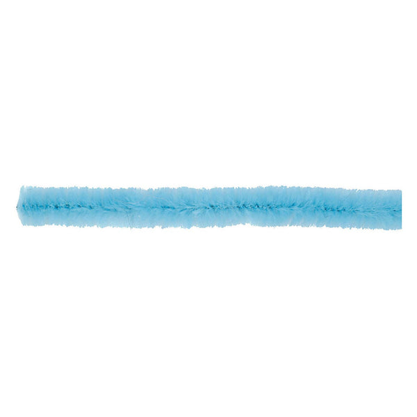Chenille Blauw 30cm, 50st.
