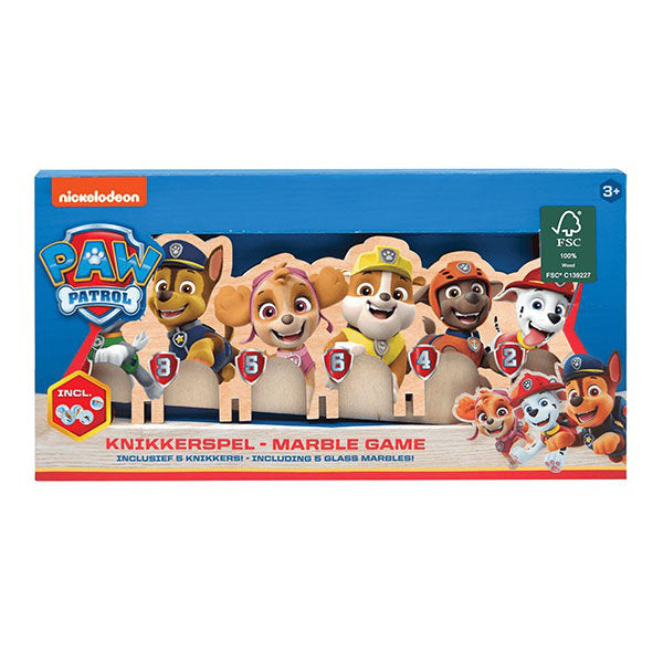 Paw patrol houten knikkerspel 82520A