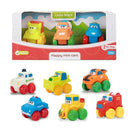 3 zachte mini autos cartoon 71007Z