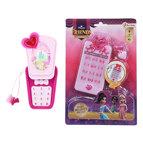 Princess Friends Mobiele Speelgoedtelefoon Roze