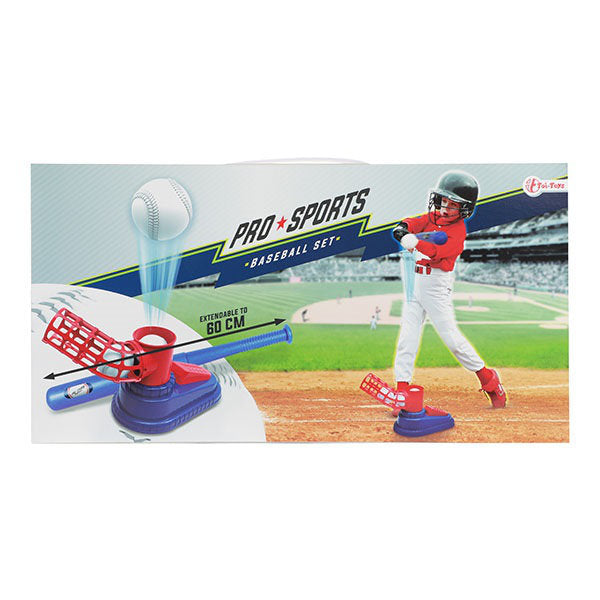 PRO SPORTS Honkbaltrainer met ballenschieter en knuppel