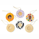 Versier je eigen Houten Fotolijst Kersthanger, Set van 12 stuks