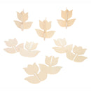 Colorations - Maak en Versier je eigen Houten Tulp, Set van 12