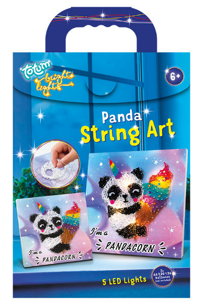 Totum Bright Lights String Art Panda