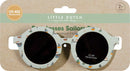 Little dutch zonnebril blauw rond 125209