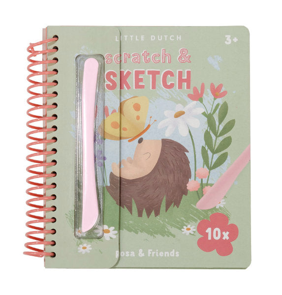 Little dutch krasboek Rosa 125537