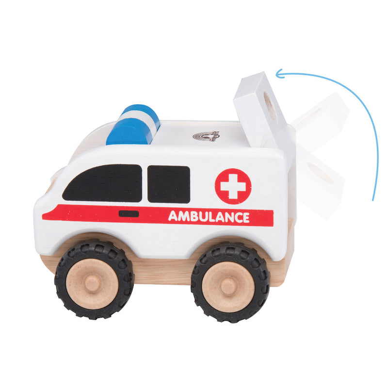 Wonderworld Houten Ambulance