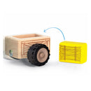 Wonderworld Houten Tractor met Aanhanger