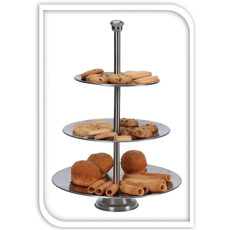 Etagere 36cm - RVS