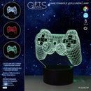 3D Illusie Lamp - LED - 7 verschillende kleuren - 15cm - Spelconsole