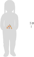 Small Foot - Houten Tol Clown - 6st.