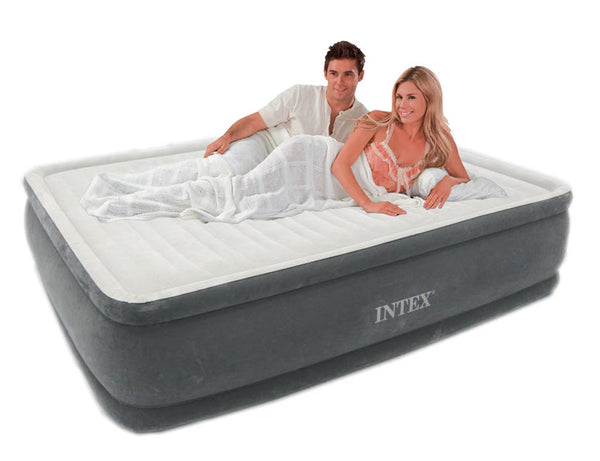 Intex Comfort Plush Elevated luchtbed - tweepersoons 64414ND