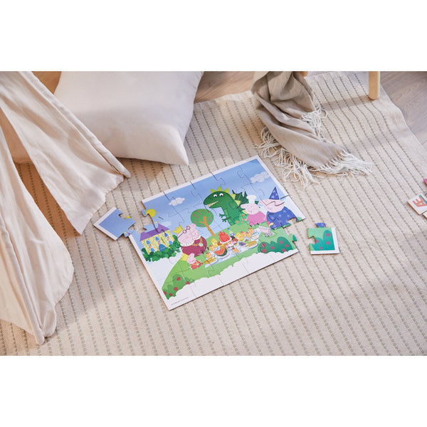 Peppa Pig Deco Puzzel - Prinses - In Mooi Kartonnen Verpakking