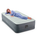 Intex 64902NP Premaire I Elevated Twin 1-Persoons Luchtbed 191x99x46 cm Grijs