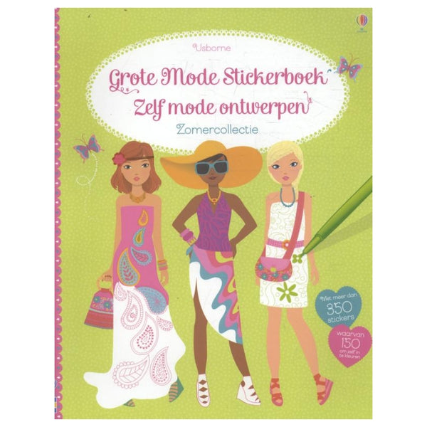 Grote Mode Stickerboek - Zomercollectie (350 stickers)