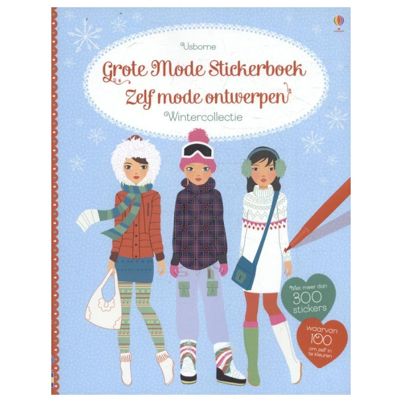 Grote Mode Stickerboek - Wintercollectie (300 stickers)
