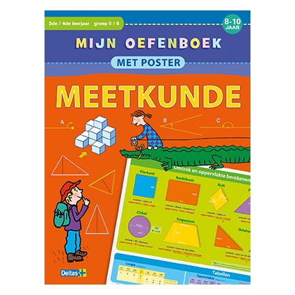 Mijn Oefenboek met Poster - Meetkunde (8-10 jaar)