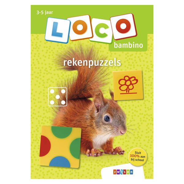 Zwijsen Loco Oefenboekje Bambino Rekenpuzzels
