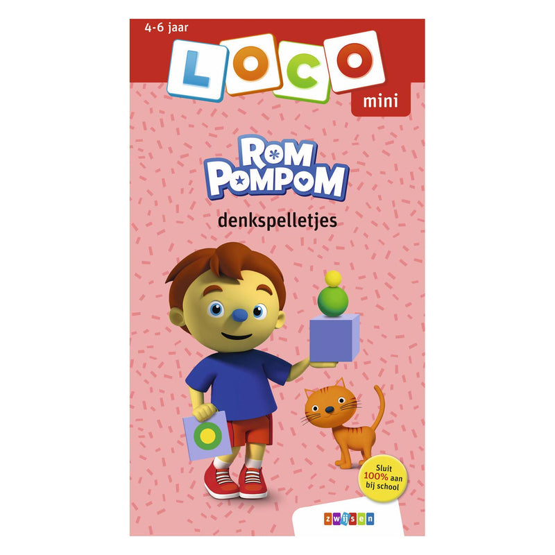 Mini Loco Rompompom Denkspelletjes (4-6 jaar)