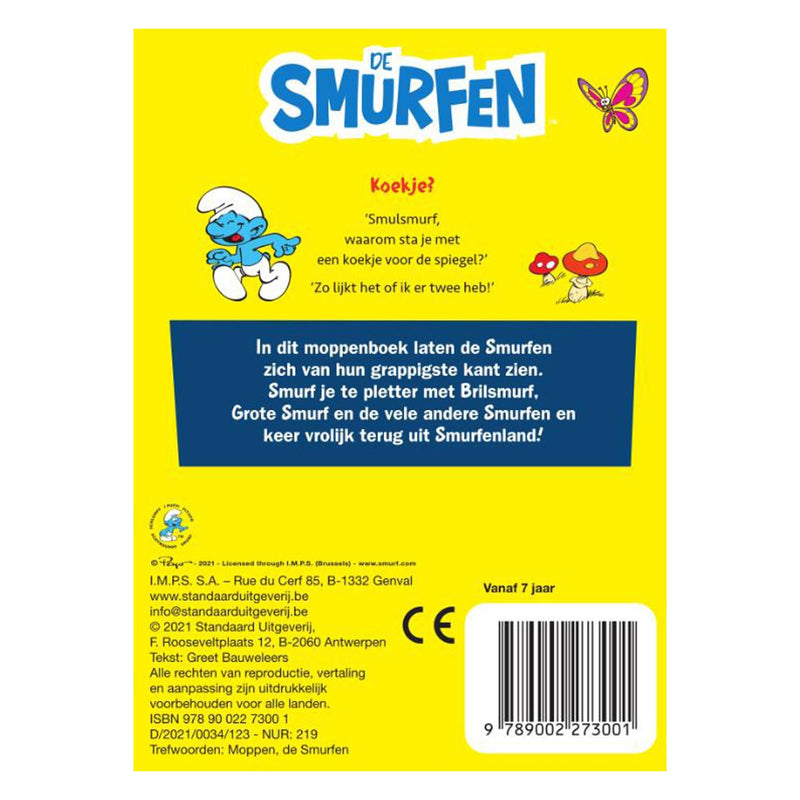 Ik smurf me te pletter! Moppenboek
