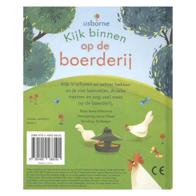 Kijk binnen op de Boerderij