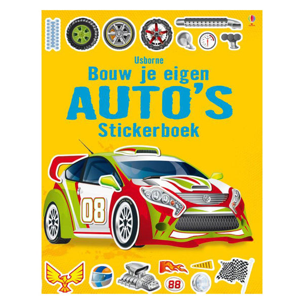 Bouw je eigen Auto's Stickerboek