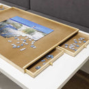 Puzzelplaat met 4 schuiflades - 76 x 57cm