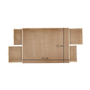 Puzzelplaat met 4 schuiflades - 76 x 57cm