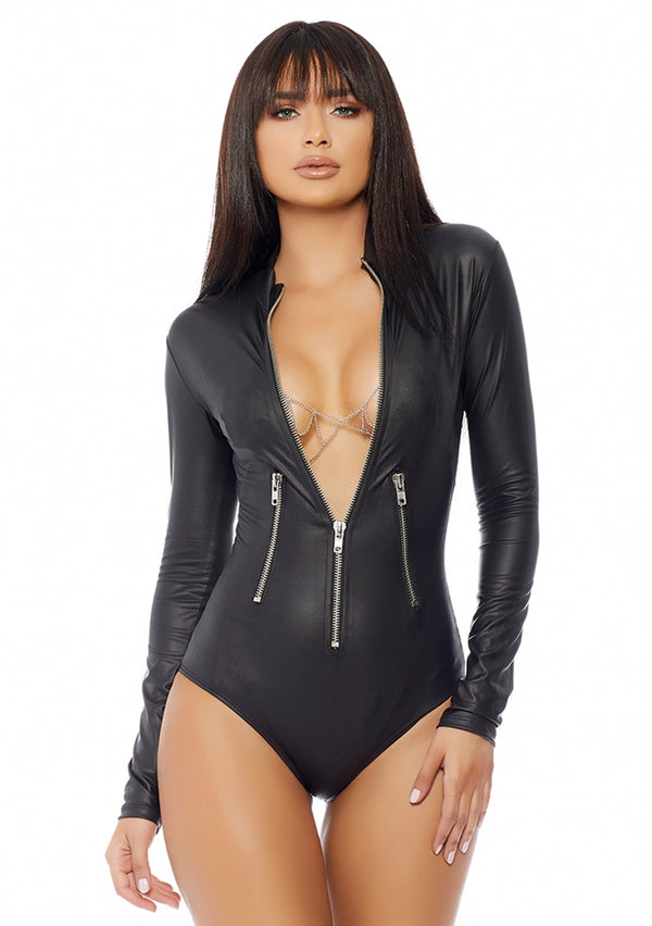 Master Bodysuit - Zwart