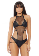 No Restriction Teddy - Black - M/L