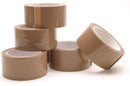 6 rol verpakkingstape bruin 66m*50mm low