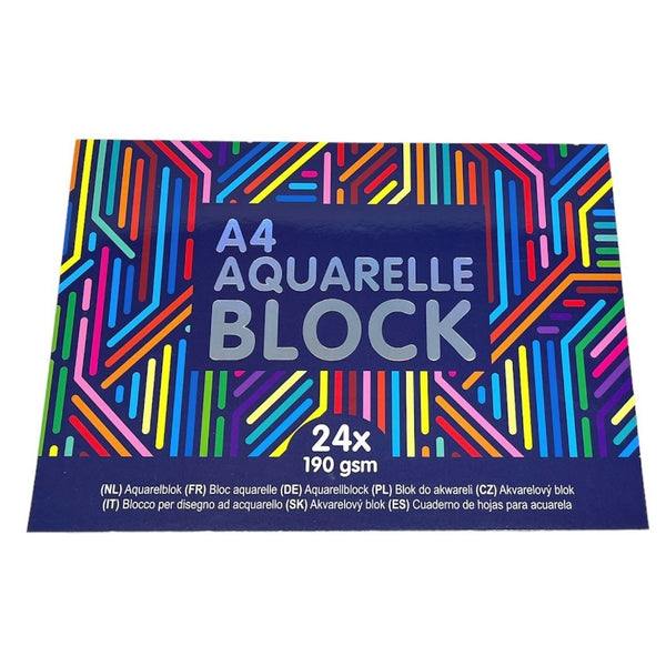 A4 Aquarel Blok
