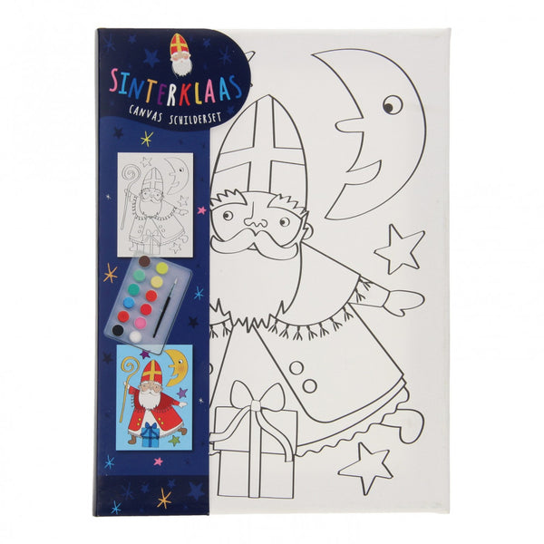 Canvas Sinterklaas Schilderset